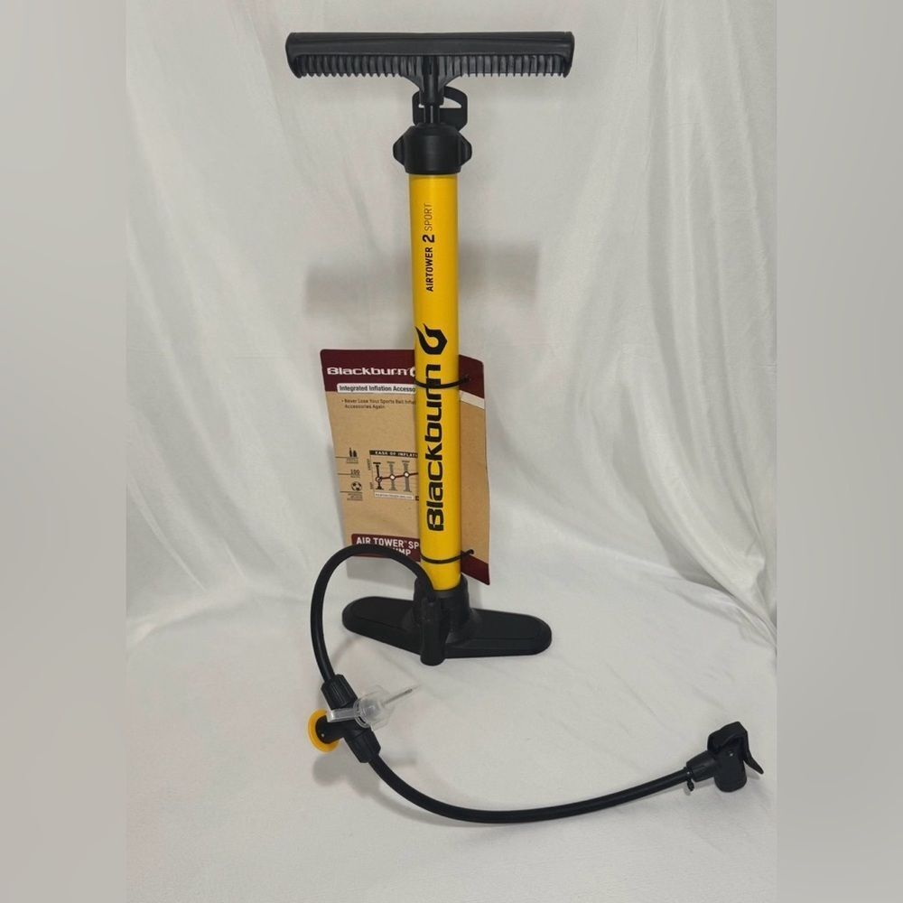 Blackburn Air Tower 2 Sport and Bicycle Floor Pump, 100 PSI